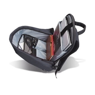 Tmavě šedo-černý batoh s USB portem My Valice SECRET Smart Bag