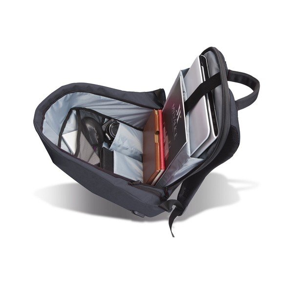 Tmavě šedo-černý batoh s USB portem My Valice SECRET Smart Bag-image-1