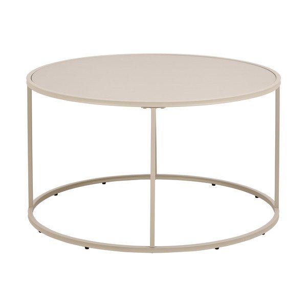 Šedý ocelový kulatý konferenční stolek ø 80 cm Seaford – Actona-image-2