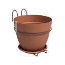 Závěsný květináč z recyklovaného plastu ø 20 cm Capri – Artevasi