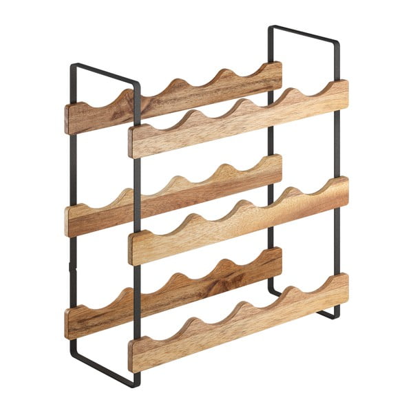 Dřevěný stojan na víno počet lahví 12 York – Metaltex