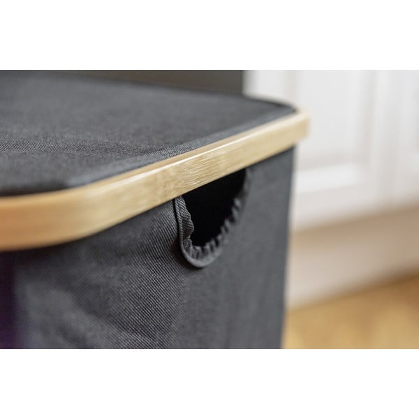 Látkový koš na prádlo 105 l Trio Ecori – Wenko-image-3