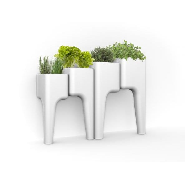 Designový květináč KIGA Medium 88x68 cm, bílý-image-3