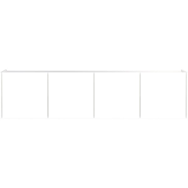 Bílý TV stolek 183x45 cm Piana – Germania