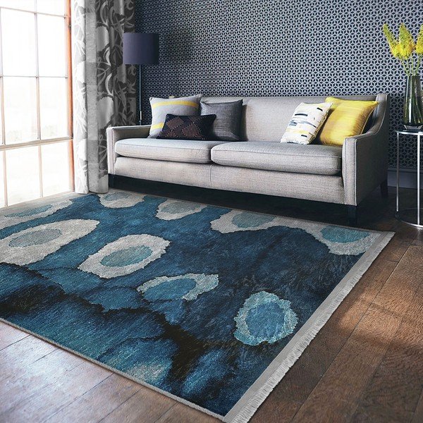 Modrý koberec 80x150 cm – Mila Home-image-4