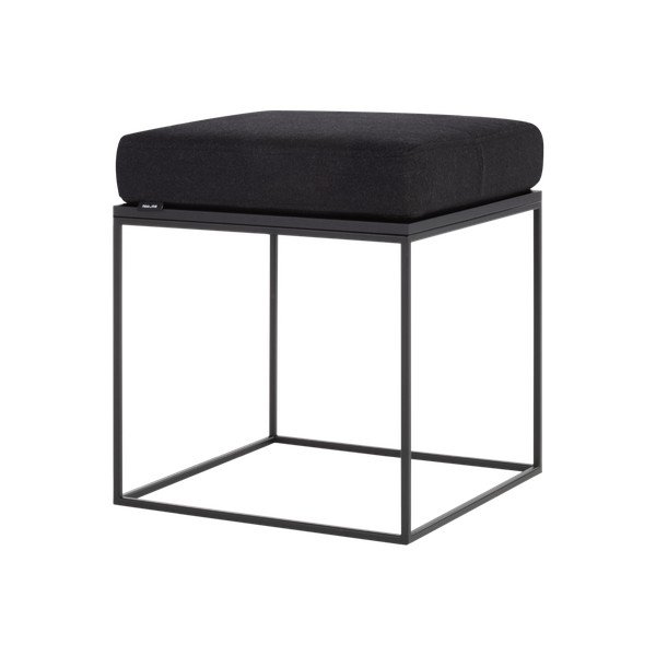 Černá čalouněná stolička Feo – noo.ma