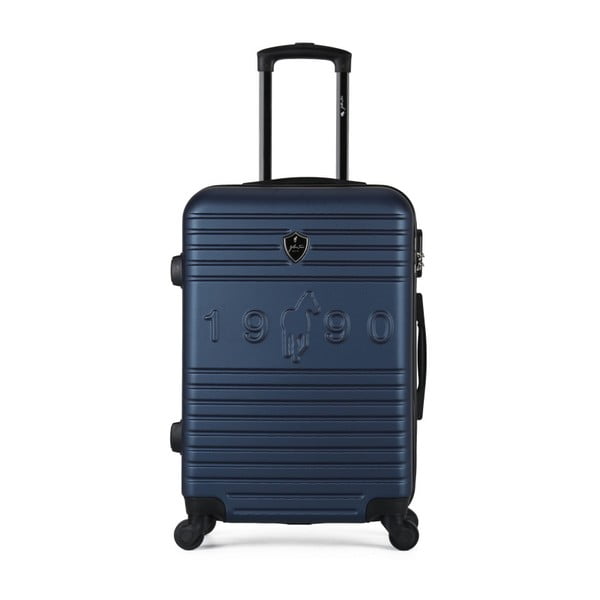 Tmavě modrý cestovní kufr na kolečkách GENTLEMAN FARMER Carro Valise Grand, 89 l