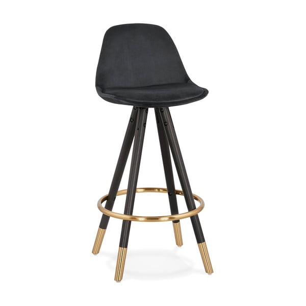 Černá barová židle Kokoon Carry Mini, výška sedáku 65 cm