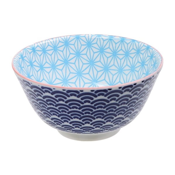 Modrá porcelánová miska Tokyo Design Studio Star, ⌀ 12 cm