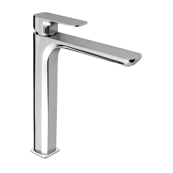 Stojánková umyvadlová baterie v leskle stříbrné barvě Spy – Sapho