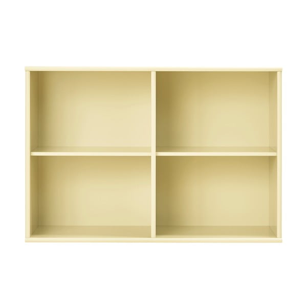 Světle žlutá závěsná knihovna 89x61 cm Mistral – Hammel Furniture