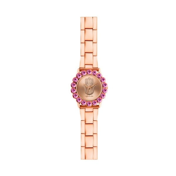 Dámské hodinky v barvě růžového zlata Manoush Aurora
