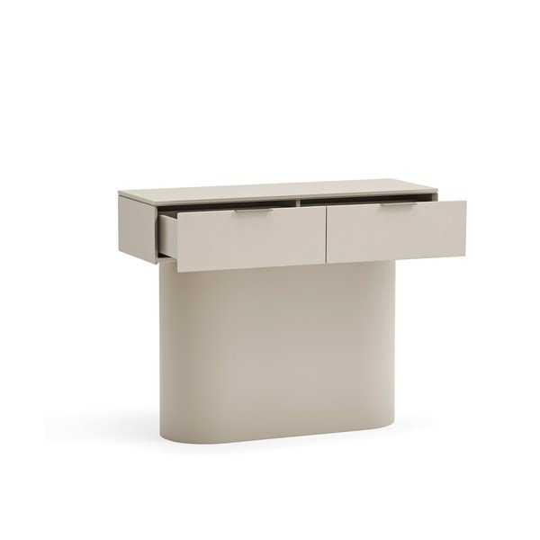 Béžový konzolový stolek 36x100 cm Totem – Teulat-image-2