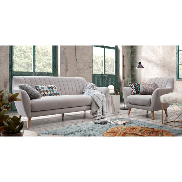 Bílý odkládací stolek z teakového dřeva Kave Home Filippo, ⌀ 35 cm-image-4