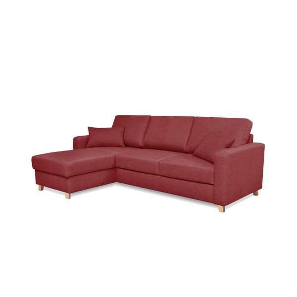 Červená rozkládací pohovka Cosmopolitan design Nice-image-2
