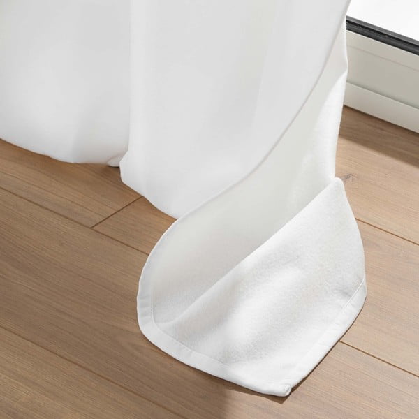 Bílý termo závěs z mikrovlákna 135x260 cm Micropolar – douceur d'intérieur-image-3