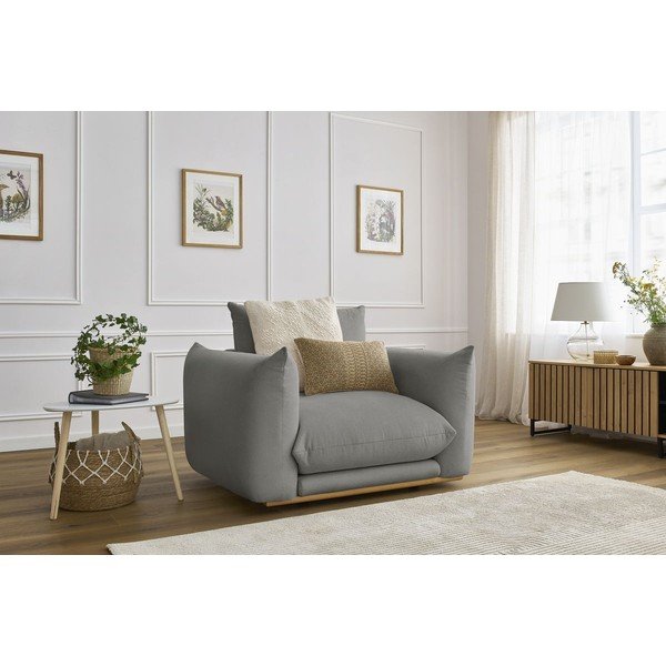 Šedé křeslo Ernest – Bobochic Paris-image-1