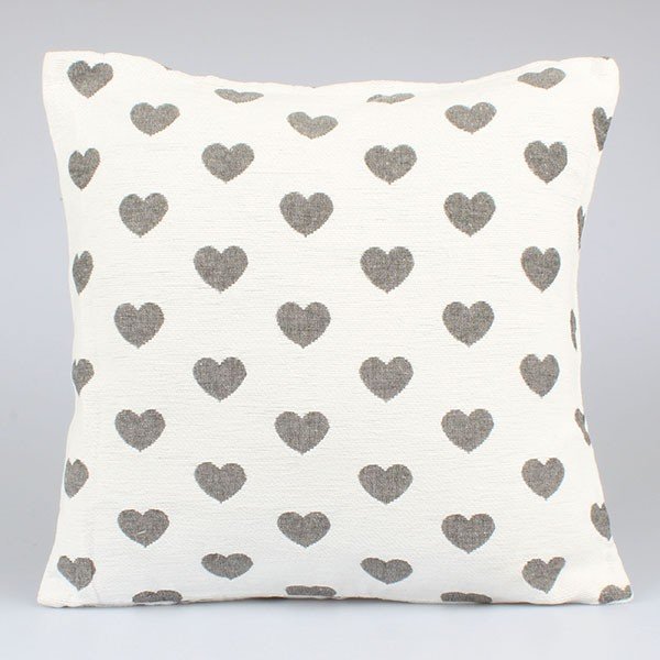 Srdíčkový povlak na polštář Dakls