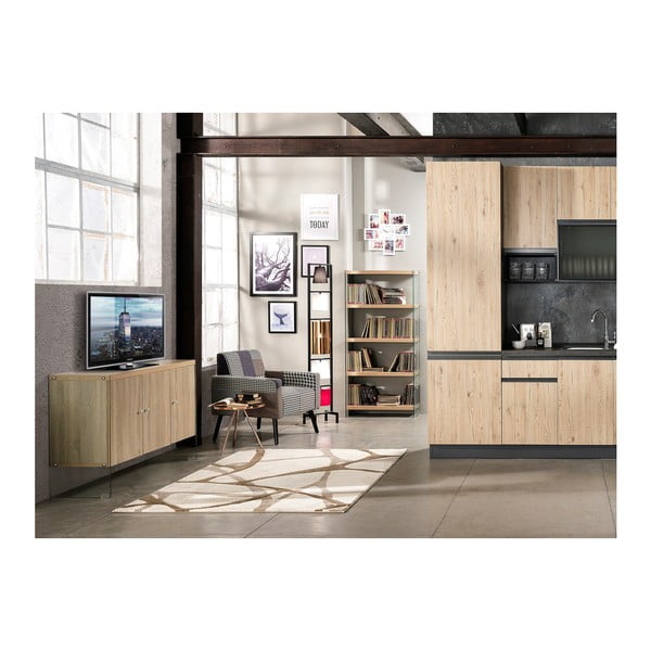 Nástěnný fotorámeček na 8 fotografií s hodinami Tomasucci Olly-image-1