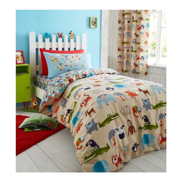 Povlečení Catherine Lansfield Animal Kingdom, 135 x 200 cm