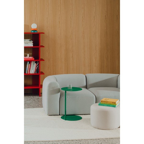 Ocelový kulatý odkládací stolek 41x40 cm Ande – noo.ma-image-4