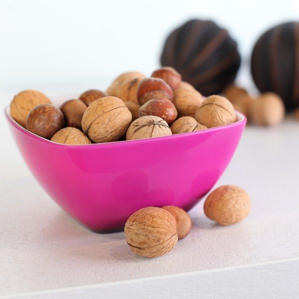 Růžová salátová mísa Vialli Design, 14 cm-image-1