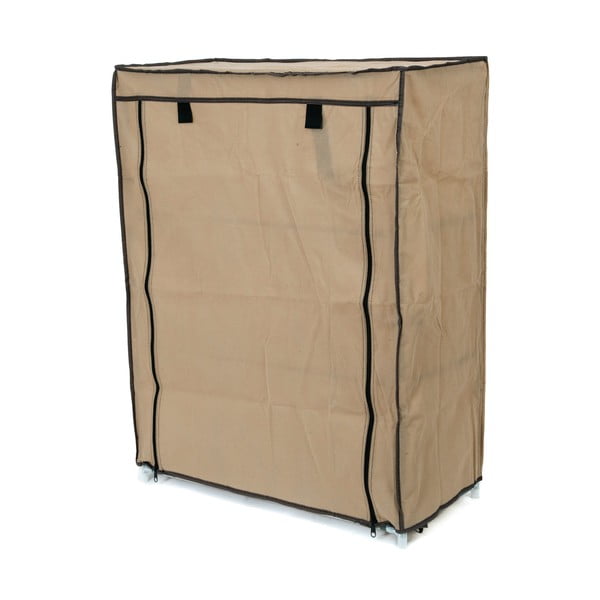 Béžový textilní třípatrový botník Compactor Shoes-image-3