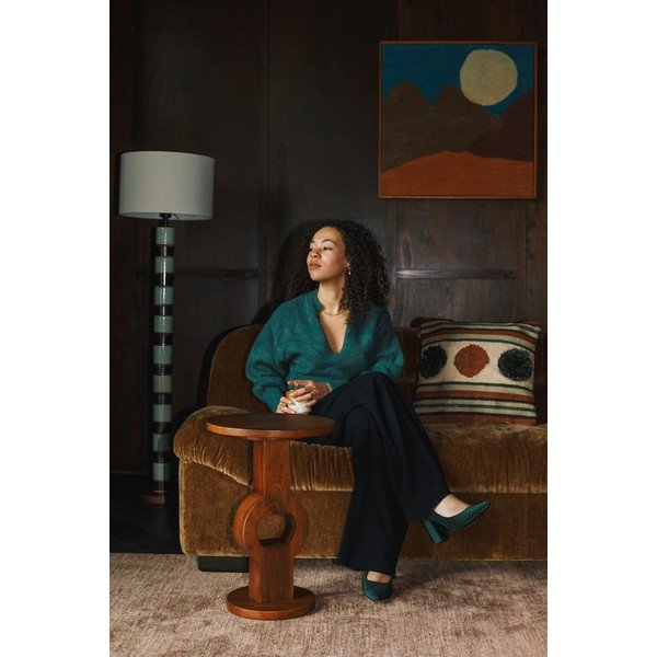 Kulatý odkládací stolek ø 36 cm Tondo – Dutchbone-image-3