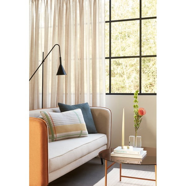 Oranžovo-bílá pohovka Hübsch Shade-image-1