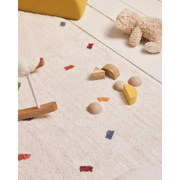 Krémový koberec 150x200 cm Epifania – Kave Home-image-3