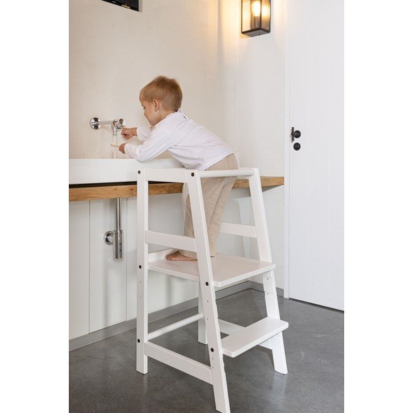 Bílá učicí věž z bukového dřeva Forrest – Vipack-image-1