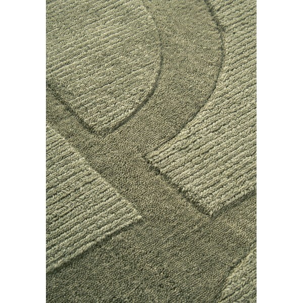 Zelený ručně tkaný vlněný běhoun 80x250 cm Alexis – Villeroy&Boch-image-4