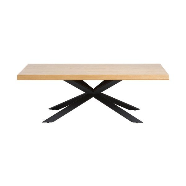 Konferenční stolek s deskou v dubovém dekoru v přírodní barvě 68x130 cm Arno – Unique Furniture-image-3