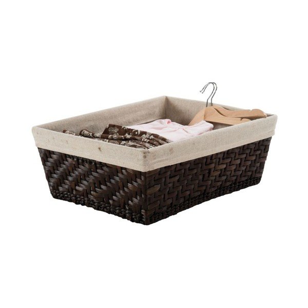 Úložný kos z rákosu Compactor Rush Basket, výška 16,5 cm-image-1