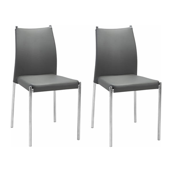 Sada 2 šedých židlí Støraa Zulu
