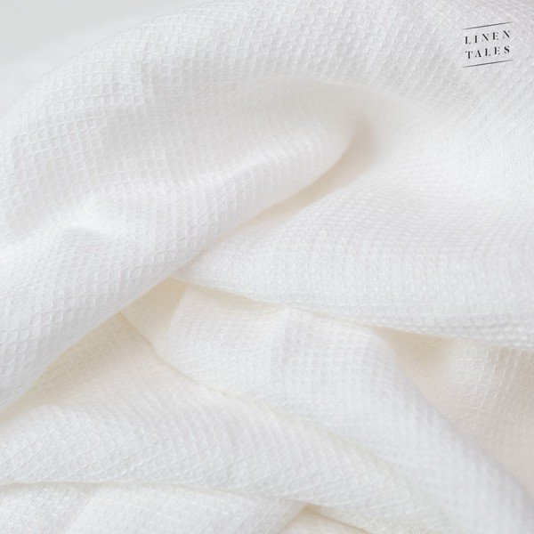 Bílý lněný ručník 30x30 cm - Linen Tales-image-4