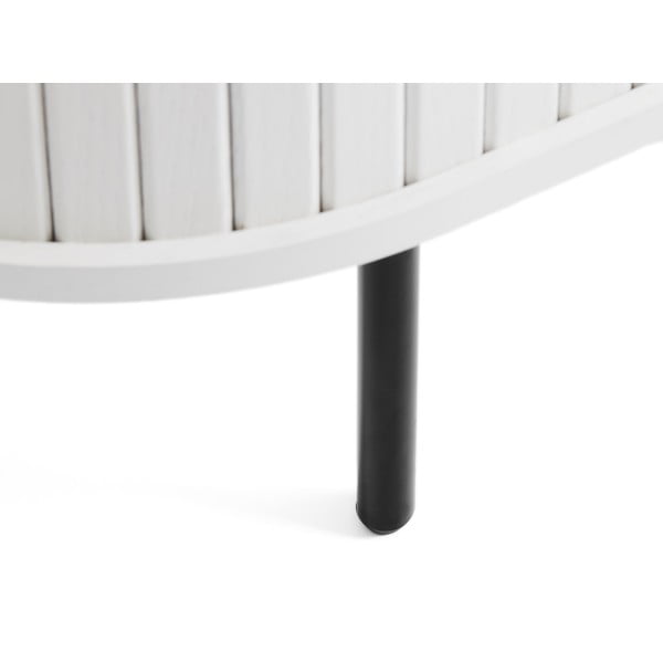 Bílý TV stolek 120x56x40 cm Nola – Unique Furniture-image-4