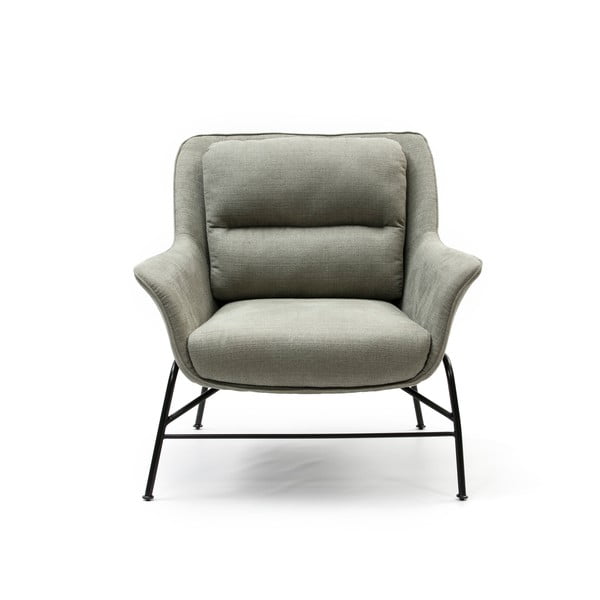 Zelenošedé křeslo Teulat Sadira-image-2