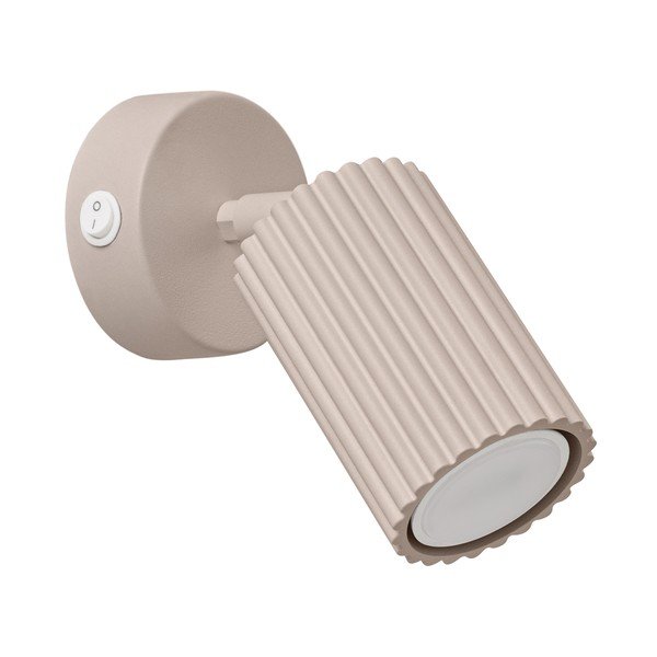 Taupe kovové bodové svítidlo 8x16 cm Gleam – Sollux