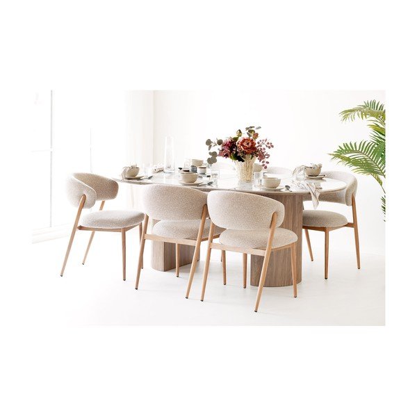 Šedobéžová keramická váza (výška 23,5 cm) – House Nordic-image-3