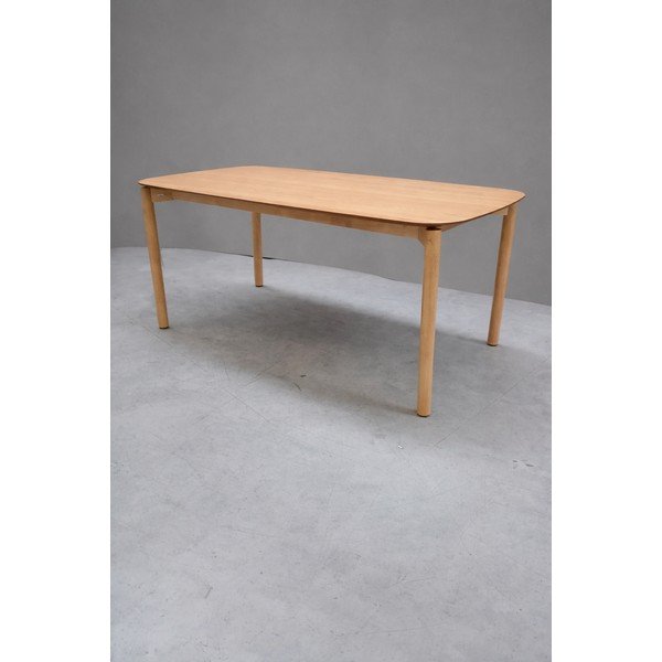 Jídelní stůl dekor jasan 90x160 cm Indara - II. jakost – Kave Home-image-3