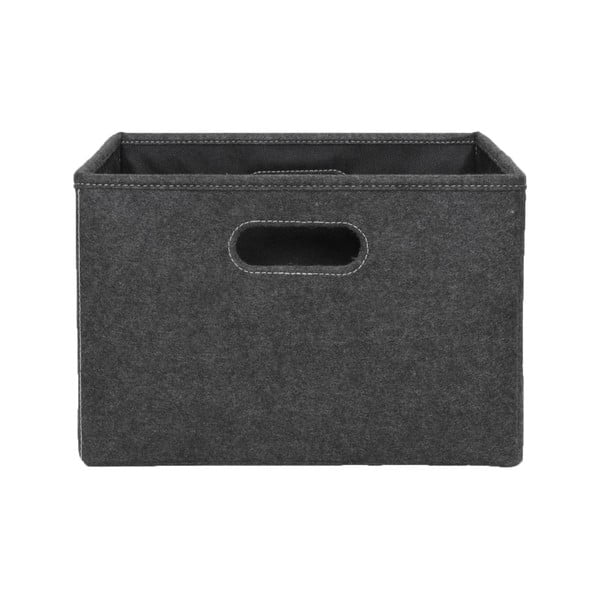 Tmavě šedý látkový box pro modulární policový systém 32x21 cm Z Cube - Tenzo-image-2