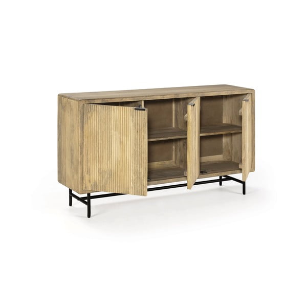 Komoda z mangového dřeva v přírodní barvě 150x85x40 cm Mundra – MOME-image-3