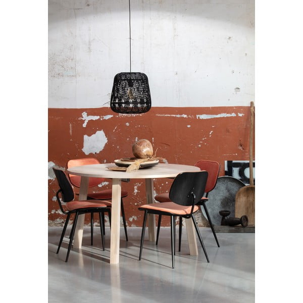 Rozkládací jídelní stůl WOOOD Lange, ⌀ 120 cm-image-1