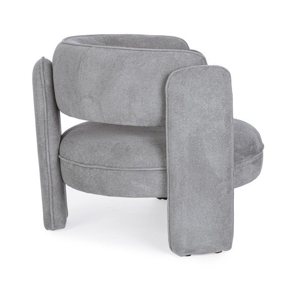 Šedé křeslo Aisha – Bizzotto-image-3