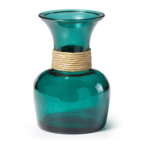 Tmavě zelená váza La Forma Sharel