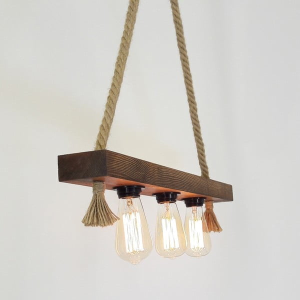 Dřevěné stropní závěsné svítidlo Kutuk-image-4