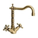 Stojánková umyvadlová baterie v bronzové barvě Antea – Sapho