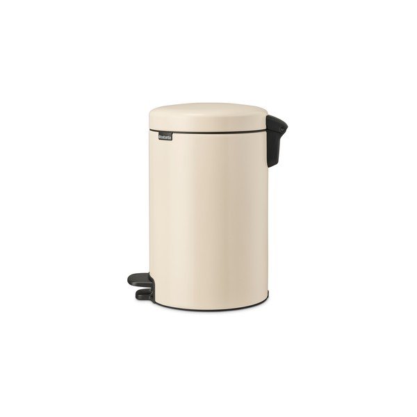 Béžový nášlapný ocelový odpadkový koš 12 l NewIcon – Brabantia-image-3