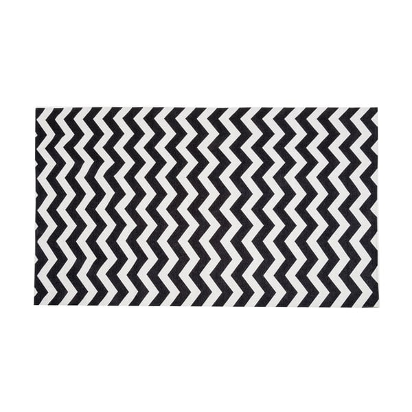 Černo-bílý běhoun Floorita Optical, 60 x 150 cm-image-2